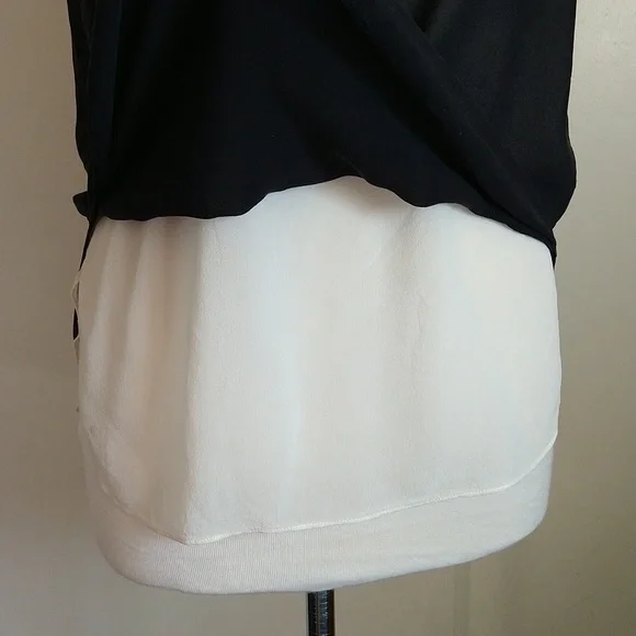 Vince black silk tank top - Picture 4 of 11